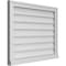 Ekena Millwork Vertical Surface Mount PVC Gable Vent w/ 2"W x 2"H , Brickmould Sill Frame, 30"W x 24"H GVPVE30X2403SN - alternate 5
